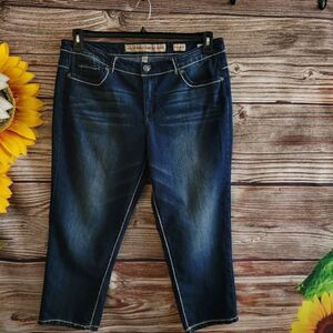 Nine West Women's Jean Capris 16/32" Vintage American Jeans Pre-owned